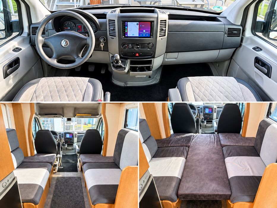 Autorulota Camper mega VW Crafter