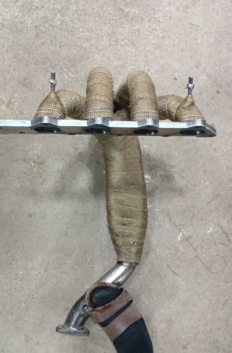 Установка выхлопной системы