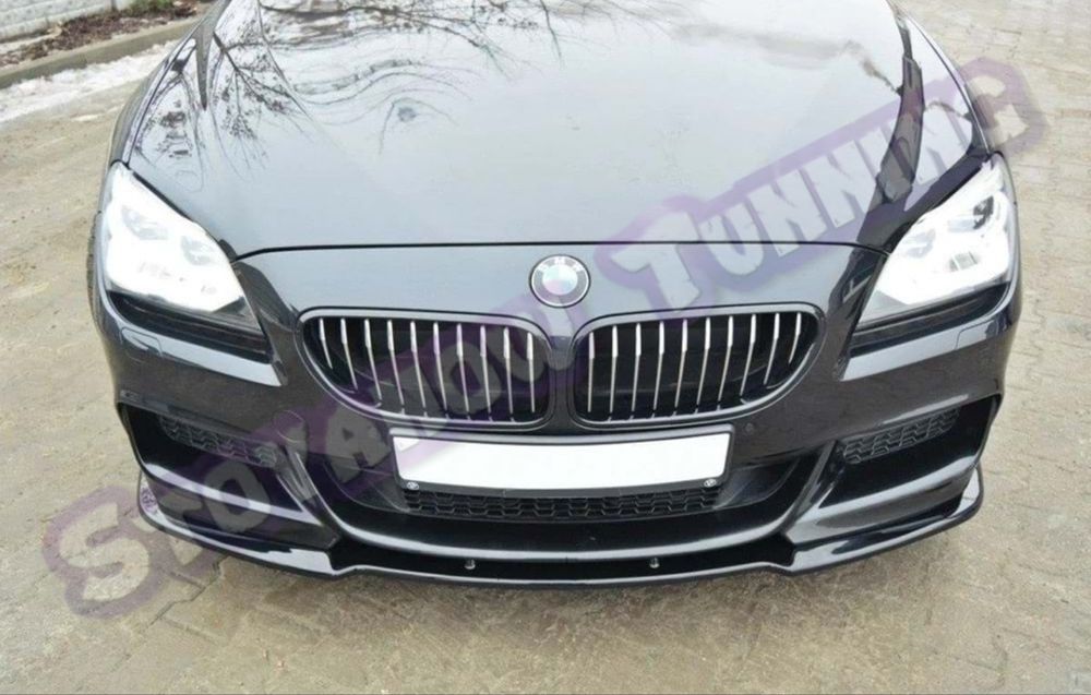 Преден Лип Спойлер за БМВ Ф06 М тех/ BMW F06 M tech Lip Spoiler Maxton