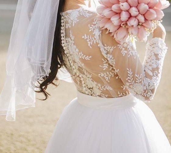 Rochie mireasa tip A marime XS