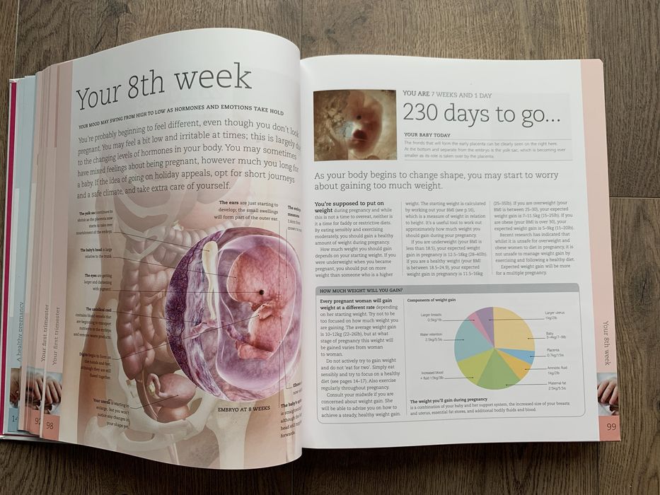 Carte despre sarcina “Day-by-Day Pregnancy Book” by Dr. Maggie Blott