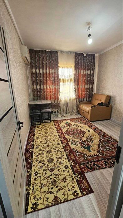 Квартира  1 / 4 / 4 комнат. Евро. Мебель+Техника. Ор. Метро. Чиланзар