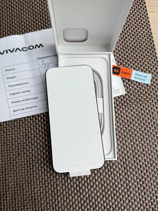 НОВ! 24М Гар. iPhone 16 Pro MAX Лизинг от 76лв/м Black Titanium 256GB