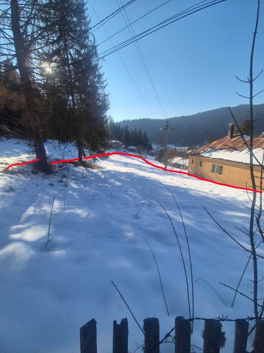 Teren cu vedere panoramică în Sațiunea Borsec