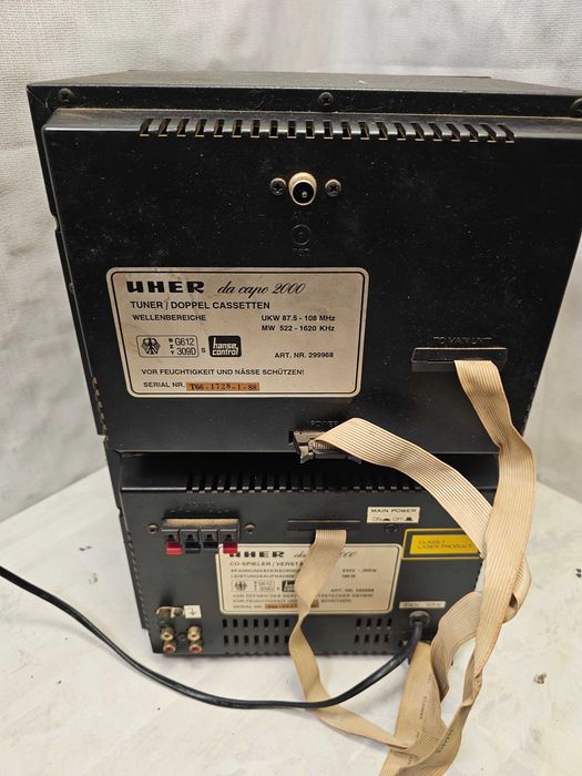Sistem Audio / Combină UHER da capo 2000 – Se vinde ca defect (CD nefuncțional)
