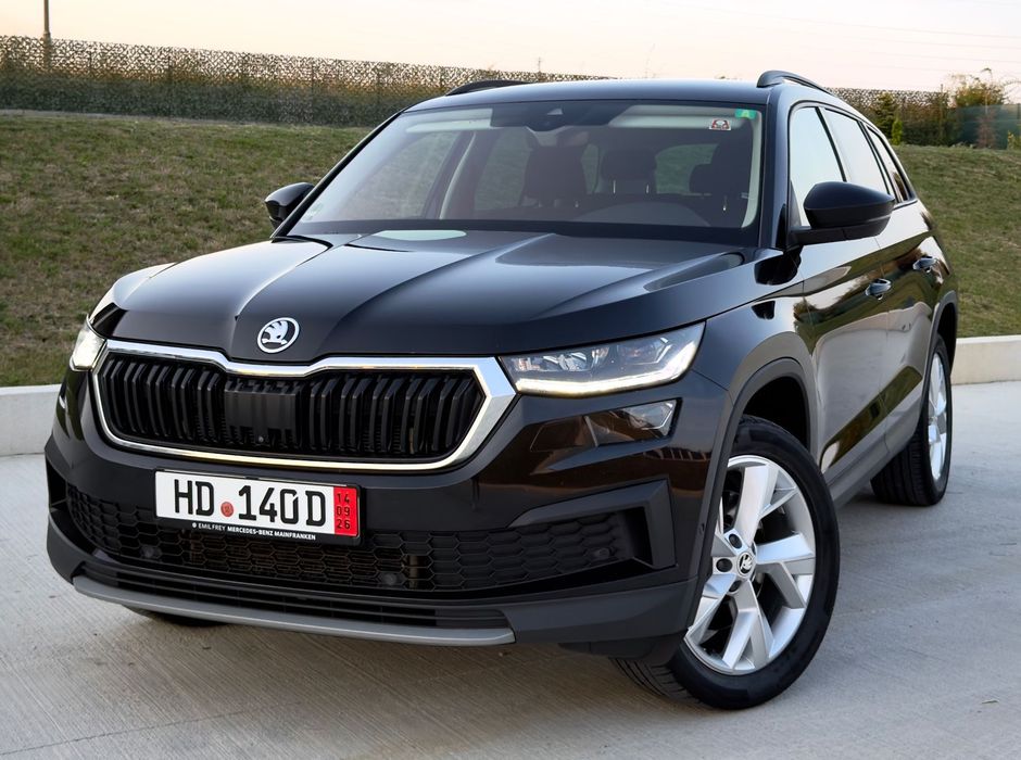 Skoda Kodiaq Facelift/08.2022/ 200 CP/4x4/Matrix/ BordVirtual/Camere360/CANTON/ R19