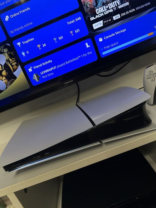 Playstation 5 digital 1tb + charging station +3 ani garantie