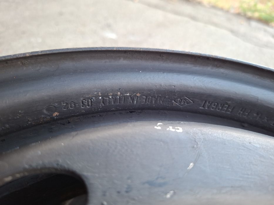 14" 4X100mm Renault, 4х100мм Рено Стоманени джанти