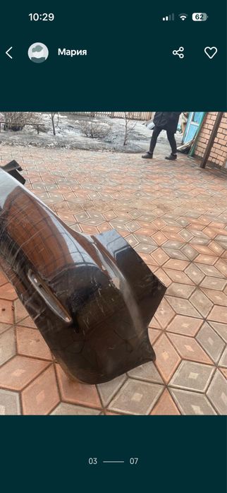 Бампер на мазда 6