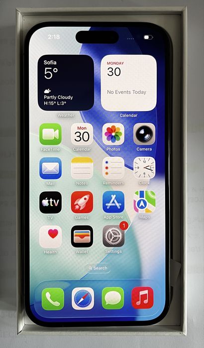 iPhone 15 pro 256 GB 99% батерия