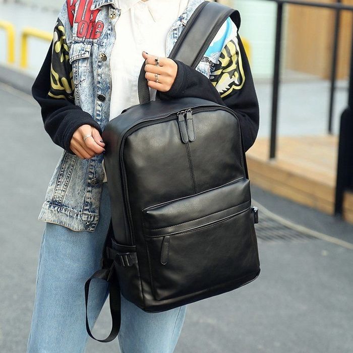 мужской женский рюкзак из пу кожи портфель сумка
ориентир метро Беруни