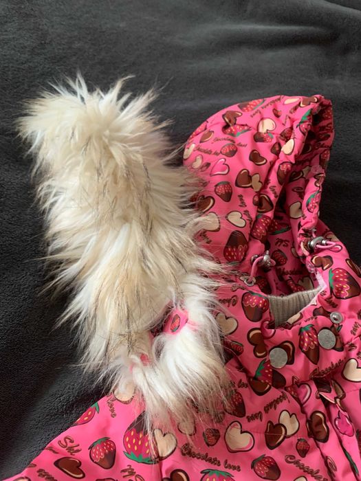 топло зимно яке за момиче 110 см