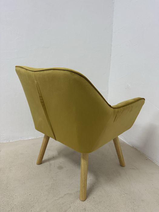 Кадифен фотьойл HOMCOM скандинавски дизайн