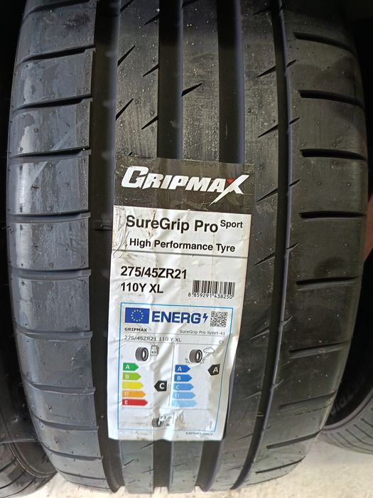 НОВИ ЛЕТНИ -21цола-315/40:275/45-1180лв."GRIPMAX"-с монтаж и баланс