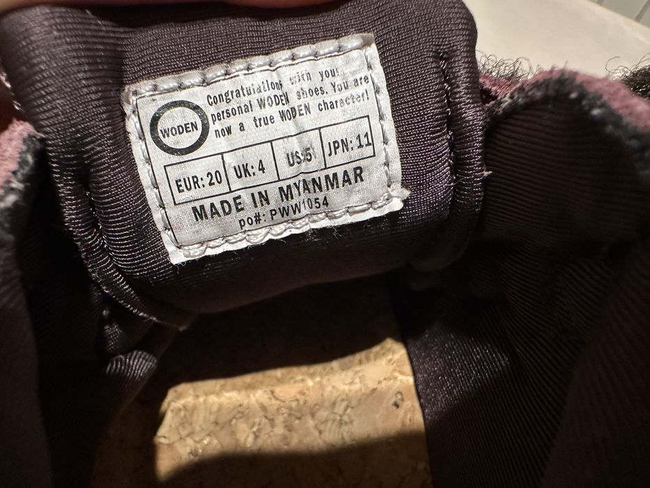 Детски обувки маратонки Woden размер 19 и размер 20