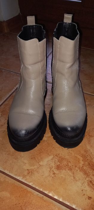 Ghete îmblănite din piele naturală nr 37