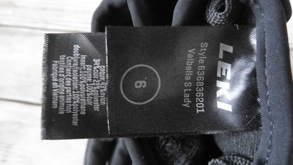 Нови дамски ски ръкавици 'LEKI', размер XS, или 6.