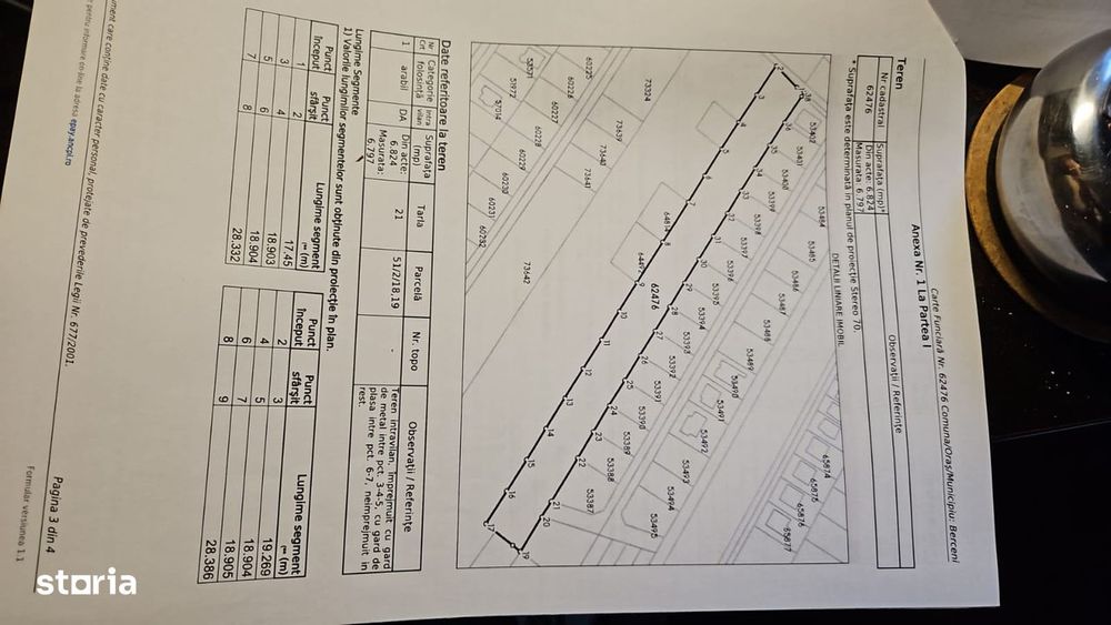 Teren intravilan situat in Orasul Berceni
