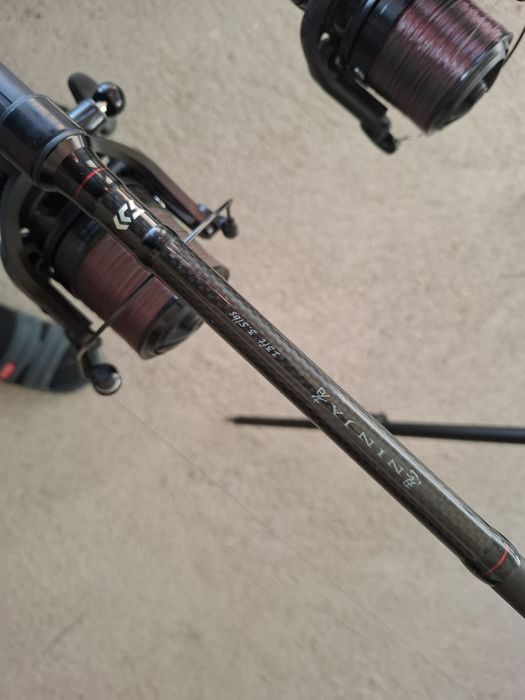 Шаранджийски комплект Daiwa crosscast макари Daiwa Ninja 3.90 3.5lb въ