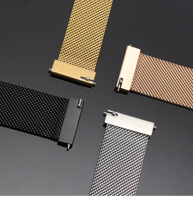 Метални магнитни каишки Milanese loop за Samsung/Huawei/Amazfit/Garmin