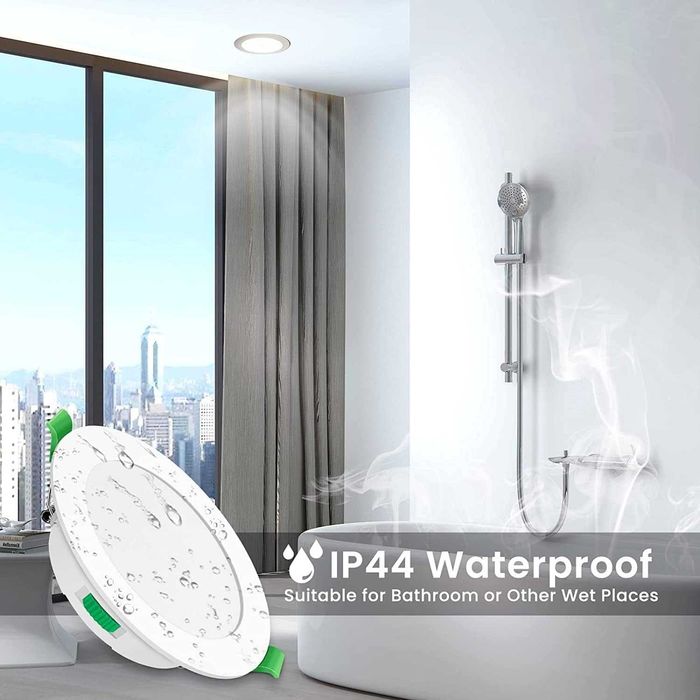 Bec Incastrat Spot LED ALUSSO,5W cu reglaj,85 mm,pachet 6 buc,clasa F