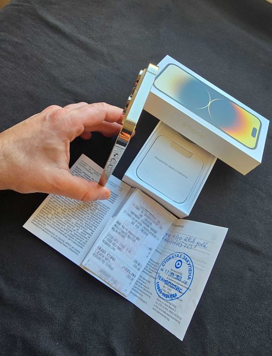 iPhone 14 pro - 128 gb - Gold - Изключително запазен