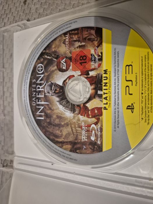 Joc original Dante Inferno PlayStation 3 PS3 PS 3