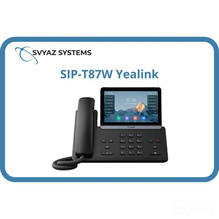 SIP-T87W IP телефон Yealink