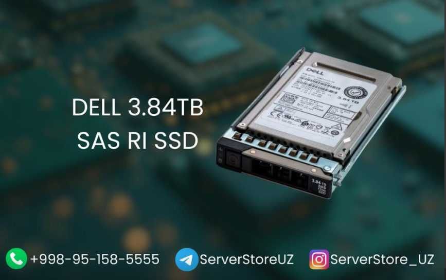 HDD- DELL 3.84TB SAS RI 2.5"