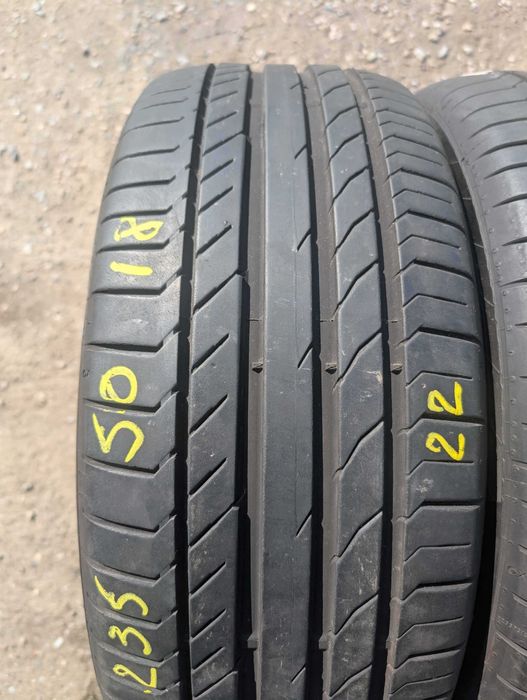 SET 2 Anvelope Vara 235/50 R18 CONTINENTAL ContiSportContact 5 97V