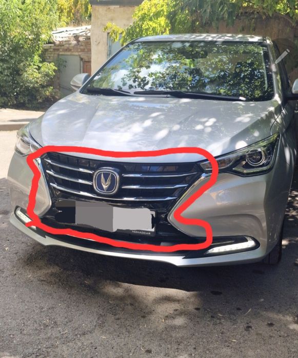 Changan Alsvin решетка радиатора передний