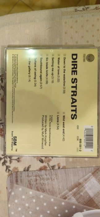 Оригинални CD-та Boz Scaggs- Dig, Dire Straits