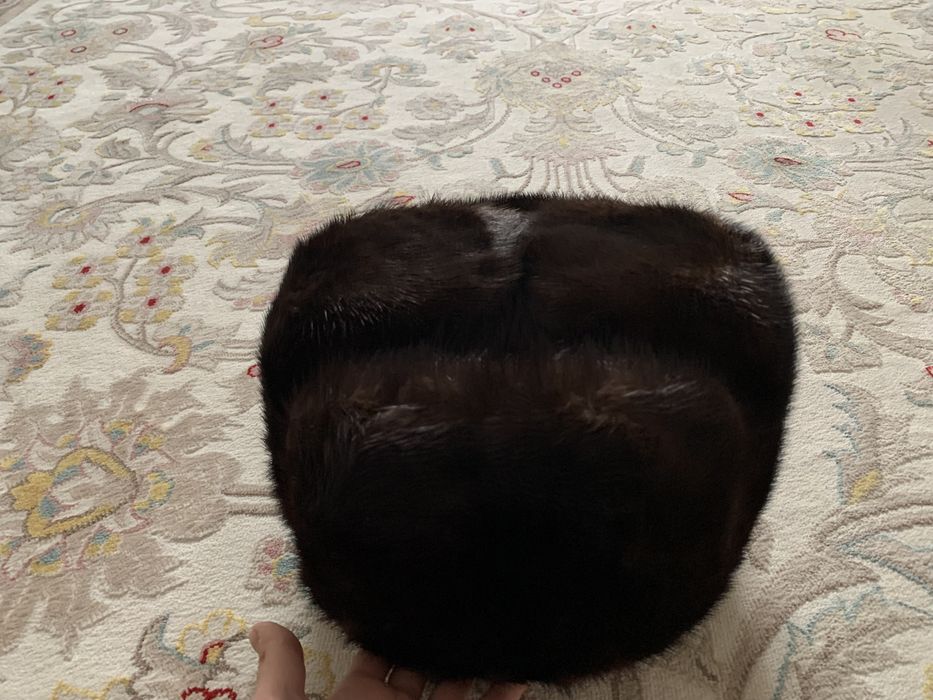 Норковая шапка