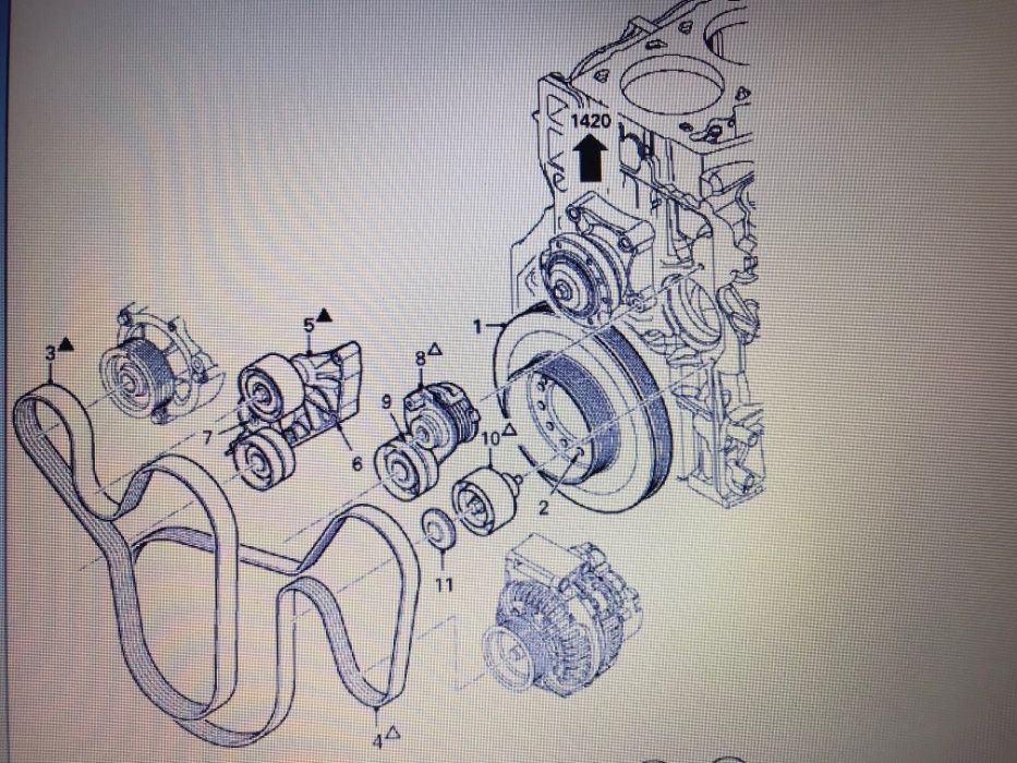 Kit distributie complet DAF CF85 XF105 XF95