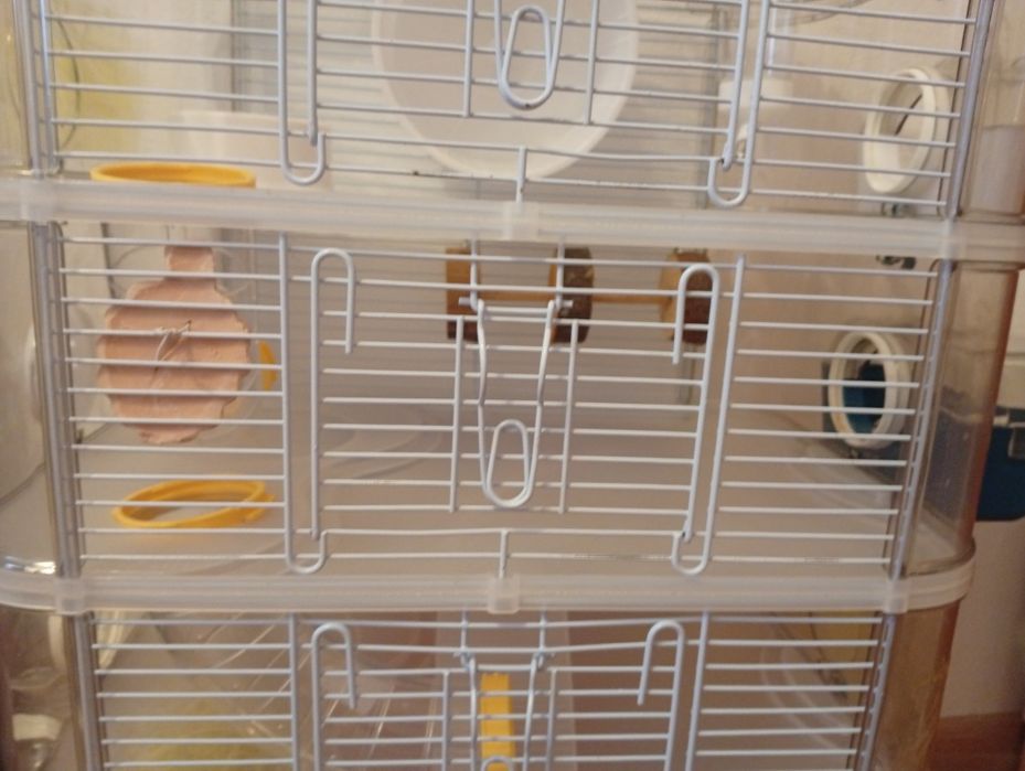 Vând Urgent Cusca Hamster Cu 4 Etaje