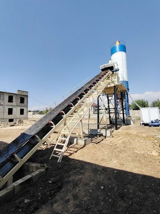 Бетонный завод Модель HZS90 (Китай)
