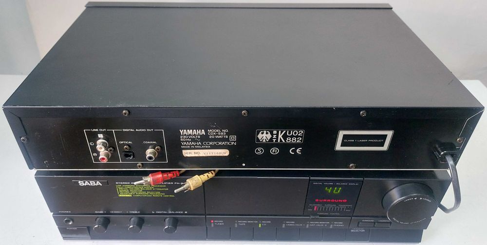 Yamaha CDX 593 Pro Bit CD player muzica pt amplificator
