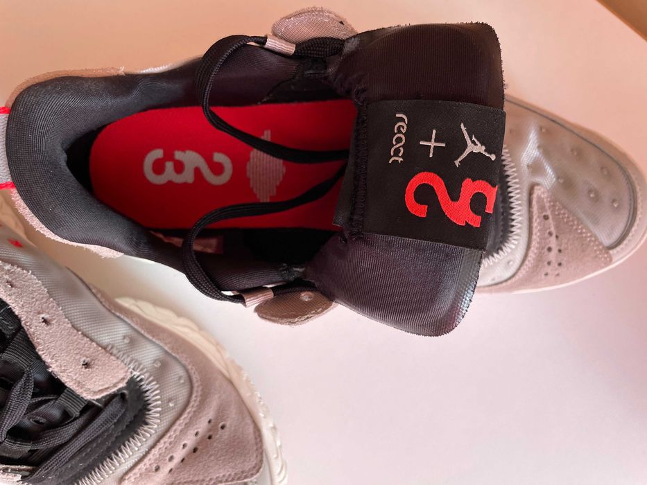 Jordan Delta 2 Grey Fog Black-Sail-College Grey / Найк Кецове (EUR 41)