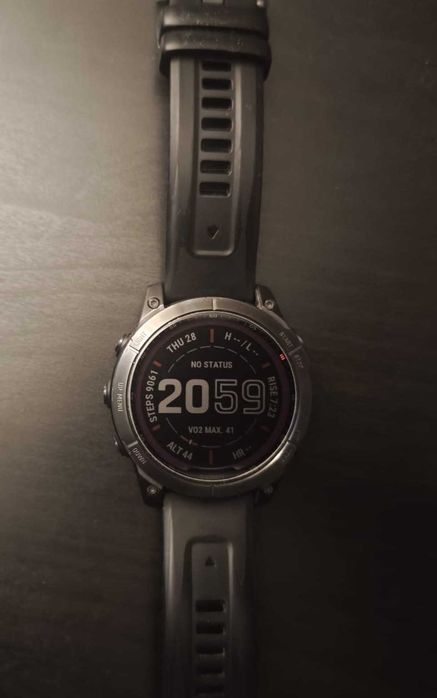 fēnix® 7 Solar 47 mm, Slate grey, accesorii, ca nou