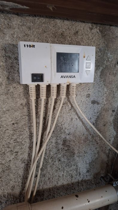 Vând centrala termica pe lemne romstal 35w