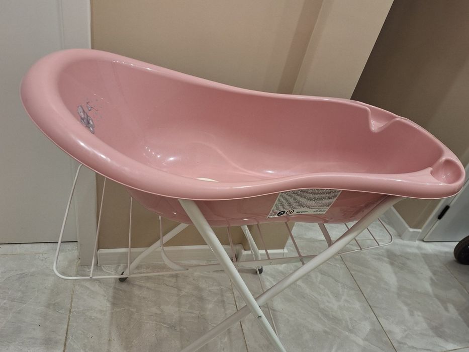 Бебешка вана/ ваничка със стойка и сушилник