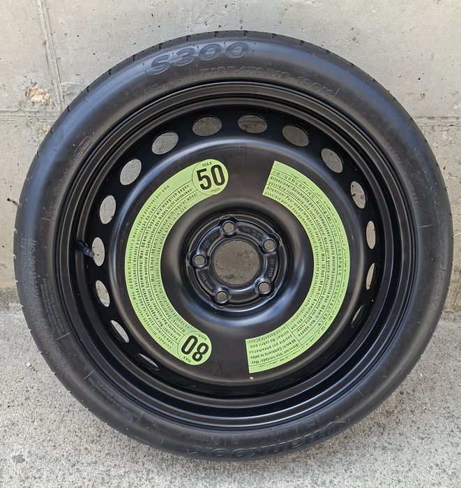 Чисто нова резервна гума 125/70R19 за Ауди