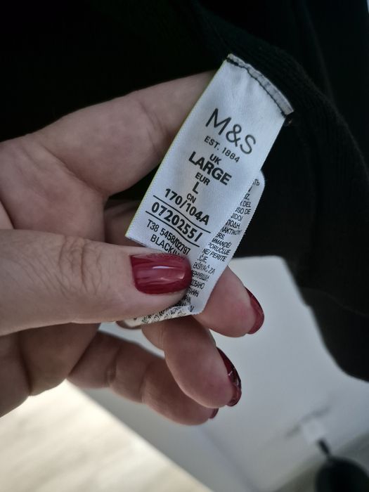 Cardigan negru mărime mare