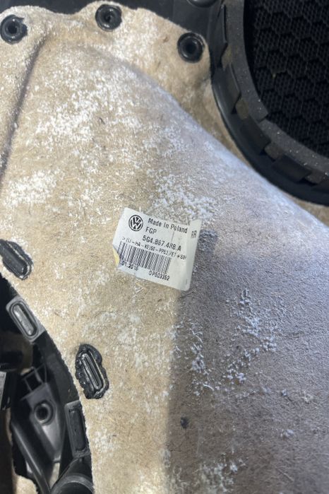 Fata / Tapiterie usa spate dreapta 5G4.867.488.A Volkswagen VW Golf a