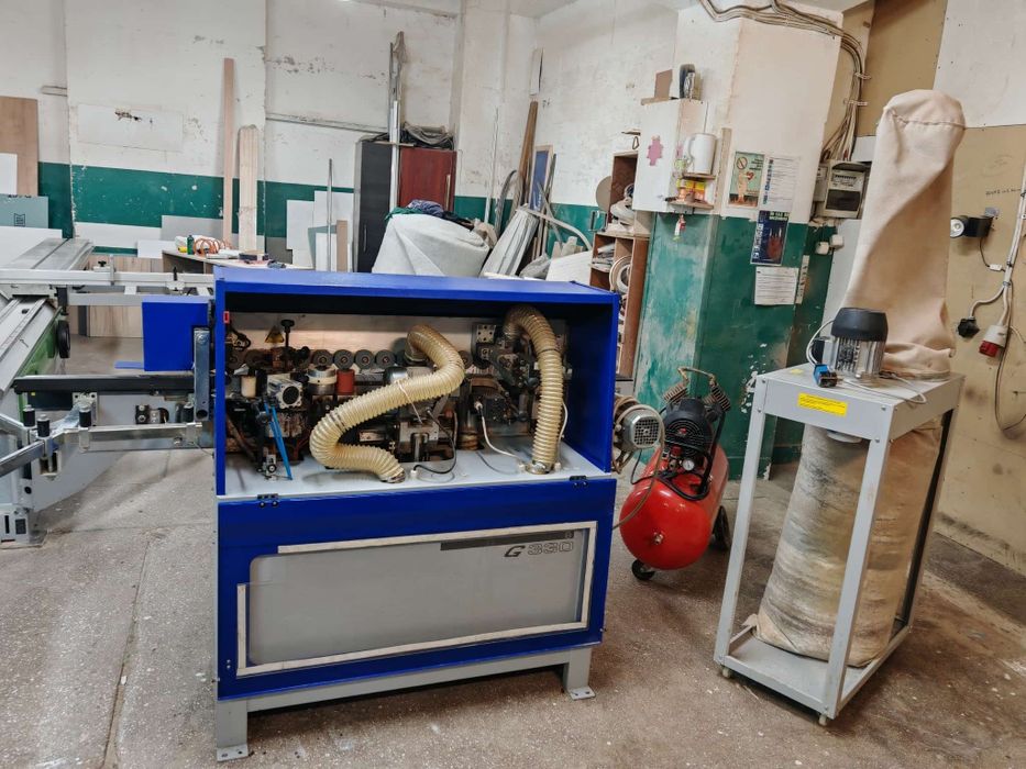 DE VÂNZARE – Mașină de Căntuire FELDER G 330 ABS + Exhauster + Compresor 100L