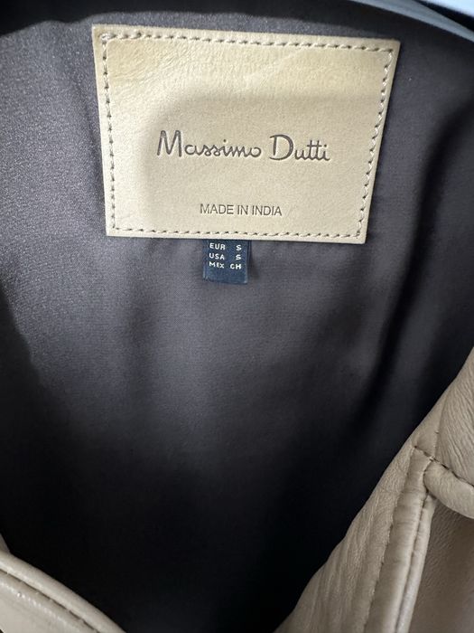 Geaca piele,Massimo Dutti