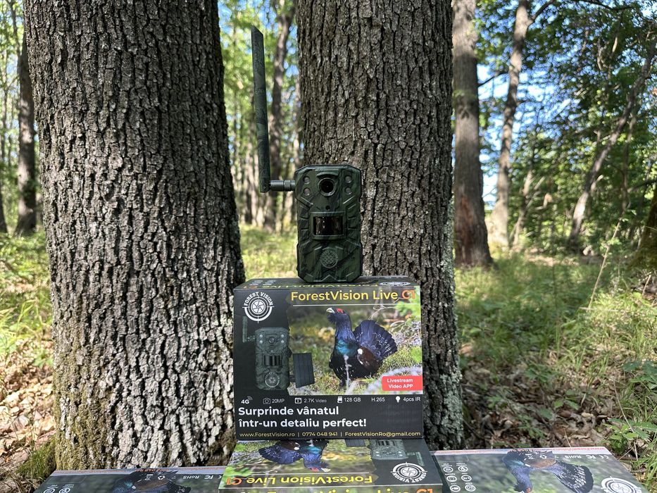 Camera vanatoare live   Forestvision Live C1  2025 4G originala