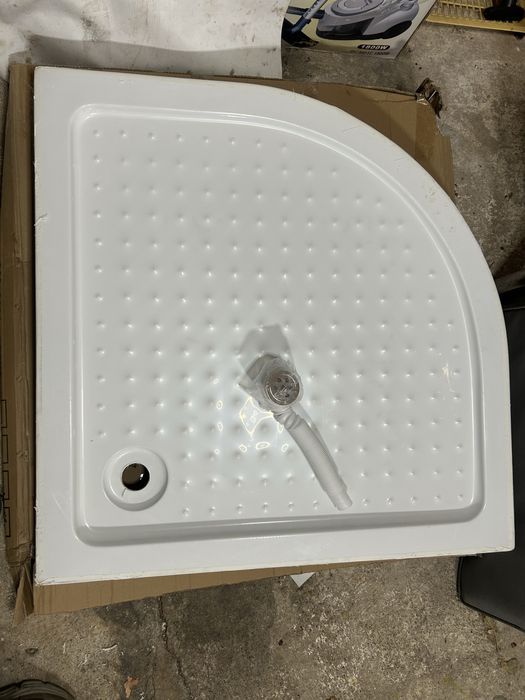 Cadita dus 90x90x10 semi-rotunda NOUA