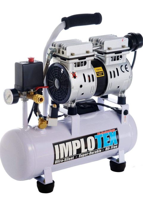 Compresor de aer silentios Implotex 480w fără ulei