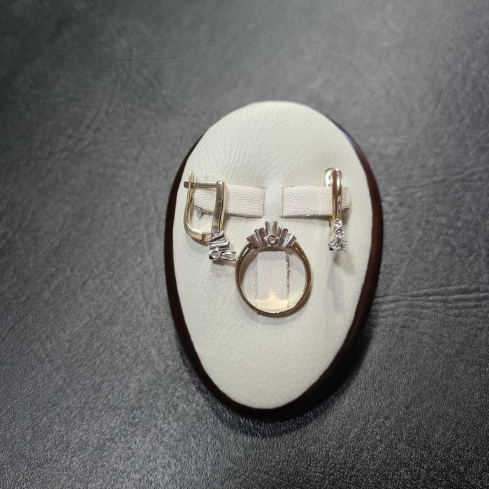 Комплект Золотой с Бриллиантами 585